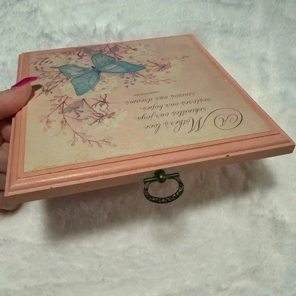 1980 Hallmark Mother Poem Butterfly Wall Plaque Decor Cottage Mothers Day Gift - Picture 8 of 9